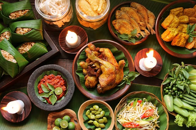 Traditional Sundanese cuisine