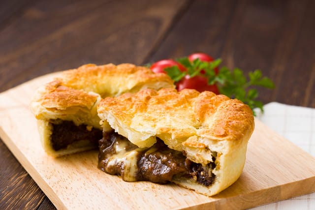 A meat pie, a New Zealand culture facts