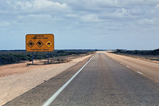 eyre highway, western australia