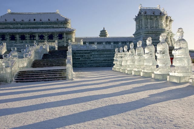 Harbin ice sculptures