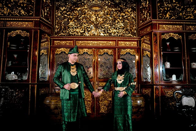 Traditional Palembang wedding