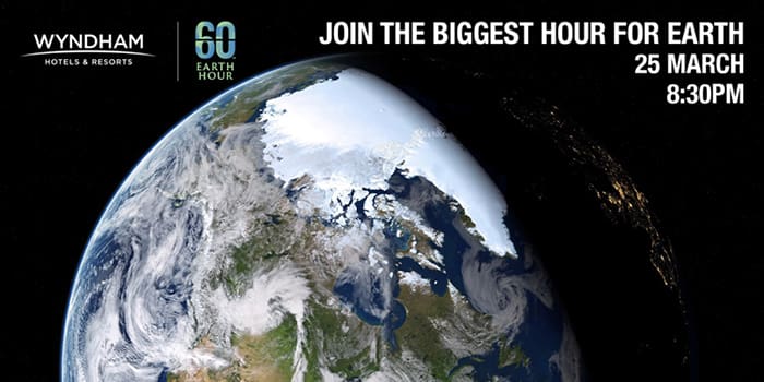 ウィンダムホテルズ＆リゾーツが Earth Hour 2022をサポート